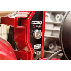 115PSI 150L 18HP Industrial Petrol Air Compressor with Electric Key Start