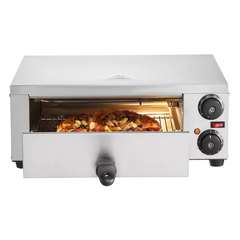 12" 1500W Electric Countertop Pizza Oven with Adjustable Temperature & 0-120 Minute Timer-Off Grid Living Supplies Australia