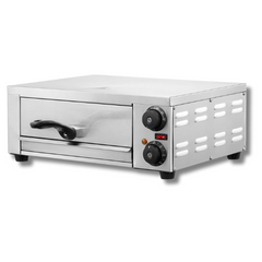 12" 1500W Electric Countertop Pizza Oven with Adjustable Temperature & 0-120 Minute Timer-Off Grid Living Supplies Australia