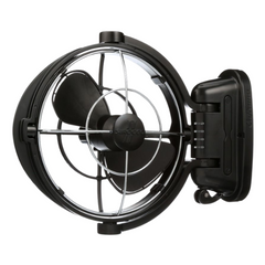 12 / 24V 3 Speed Fan Black For Caravan & RVs-Off Grid Living Supplies Australia