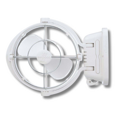12 / 24V 3 Speed Fan White For Caravan & RVs-Off Grid Living Supplies Australia