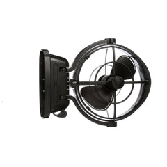 12 / 24v Caravan / RV Fan Black Love My Caravan