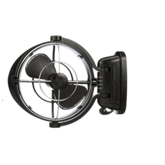 12 / 24v Caravan / RV Fan Black Love My Caravan
