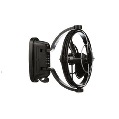 12 / 24v Caravan / RV Fan Black Love My Caravan