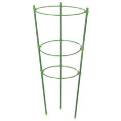 12 Pack Orchid Vine Flower Trellis Tomato Plant Support Cage 45cm Anti Rust-Off Grid Living Supplies