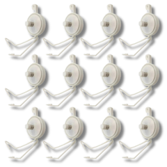 12 Pack Plant Yoyo Hangers 170cm Line with Stopper & Double Hook-Off Grid Living Supplies