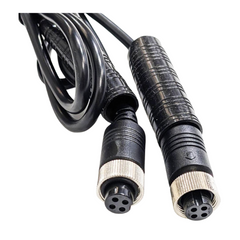 120° Black Dual Camera With 15M Camera Cable-Off Grid Living Supplies Australia