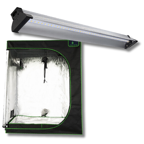 120x60x150cm Grow Tent with 4ft 48W LED Grow Light-Off Grid Living Supplies