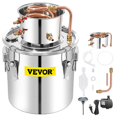 12L / 19L / 30L / 50L Copper Wine Distiller Brewing Kit with Coil-Off Grid Living Supplies Australia
