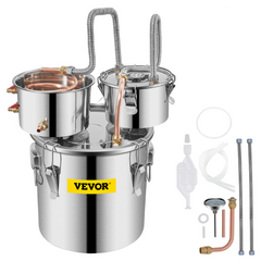 12L / 19L / 30L / 50L Copper Wine Distiller Brewing Kit with Coil-Off Grid Living Supplies Australia