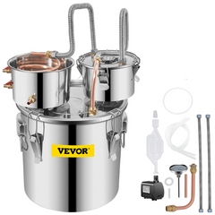 12L / 19L / 30L / 50L Copper Wine Distiller Brewing Kit with Coil-Off Grid Living Supplies Australia