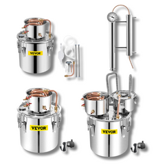 12L / 19L / 30L / 50L Copper Wine Distiller Brewing Kit with Coil-Off Grid Living Supplies Australia