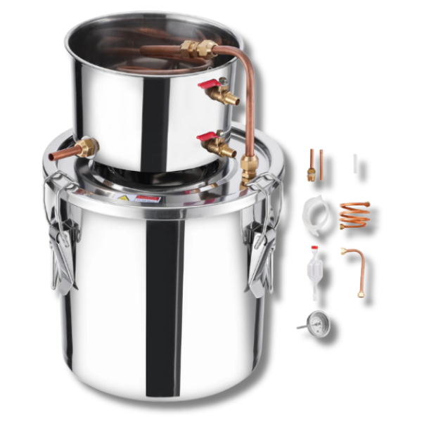 12L Copper Wine Distiller & Water Boiler-Off Grid Living Supplies Australia