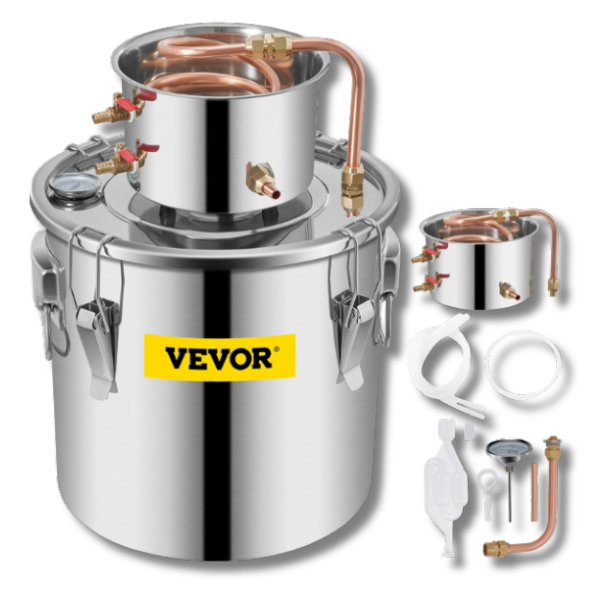 12L Copper Wine Distiller & Water Boiler-Off Grid Living Supplies Australia