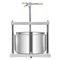 12L Manual Fruit & Wine Press - Stainless Steel-Off Grid Living Supplies Australia