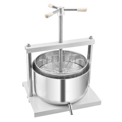 12L Manual Fruit & Wine Press - Stainless Steel-Off Grid Living Supplies Australia
