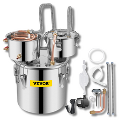 12L Wine Distiller with 3 Pots - Home Brewing Kit-Off Grid Living Supplies Australia