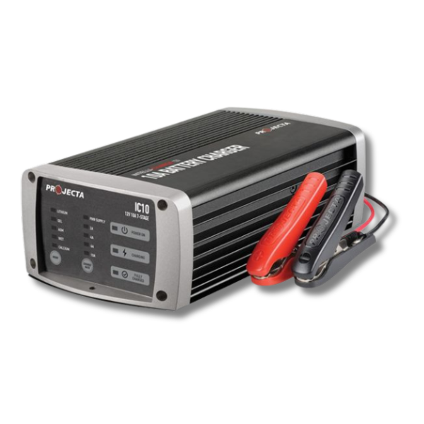 12V 10 Amp 7 Stage Battery Charger For Caravan & RVs-Off Grid Living Supplies Australia