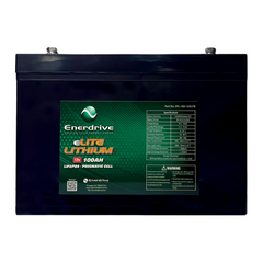 12V 100Ah Elite Lithium Battery For Caravan & RVs-Off Grid Living Supplies Australia