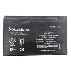 12V 7Ah Cycle Valve Regulated Rechargeable Battery-Off Grid Living Supplies Australia