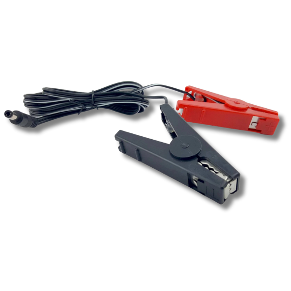 12V Battery Lead with Alligator Clip for Electric Fence Energiser Connection - Thunderbird-Off Grid Living Supplies Australia