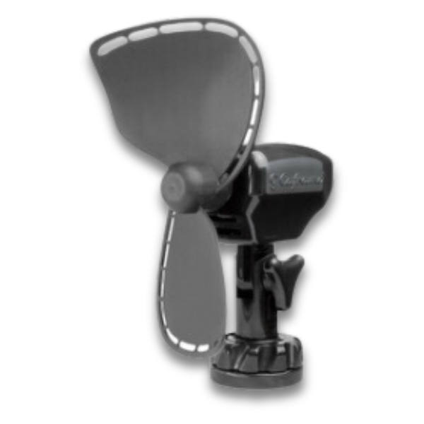 12V Caravan / RV Fan 2 Speed Black-Off Grid Living Supplies Australia