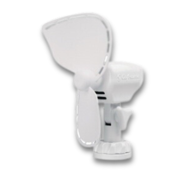 12V Caravan / RV Fan 2 Speed White-Off Grid Living Supplies Australia