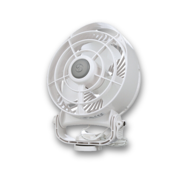 12V Caravan / RV Fan 3 Speed White-Off Grid Living Supplies Australia