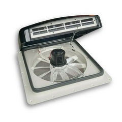 12V Electric Air/Rain Roof Vent Hatch + Remote-Off Grid Living Supplies Australia