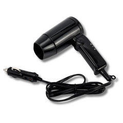 12V Hair Dryer Black For Caravan & RVs-Off Grid Living Supplies Australia
