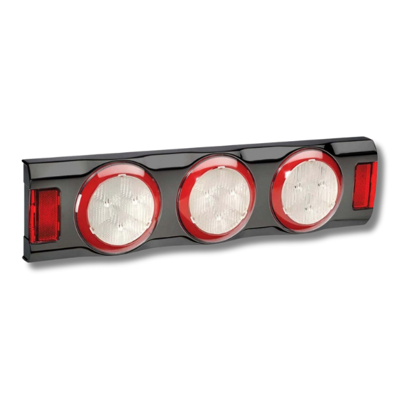 12V Right LED Direction Indicator & Twin Stop Black-Off Grid Living Supplies Australia