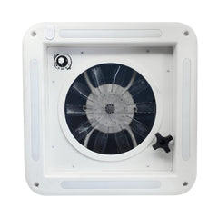 12V Tinted Lid Roof Vent With LED Lights-Off Grid Living Supplies Australia