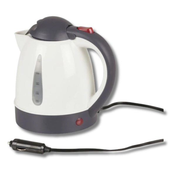 12V Travel Kettle 1L For Caravan & RVs-Off Grid Living Supplies Australia