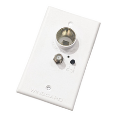 12V Wall Plate Power Supply 2 Way Input White-Off Grid Living Supplies Australia