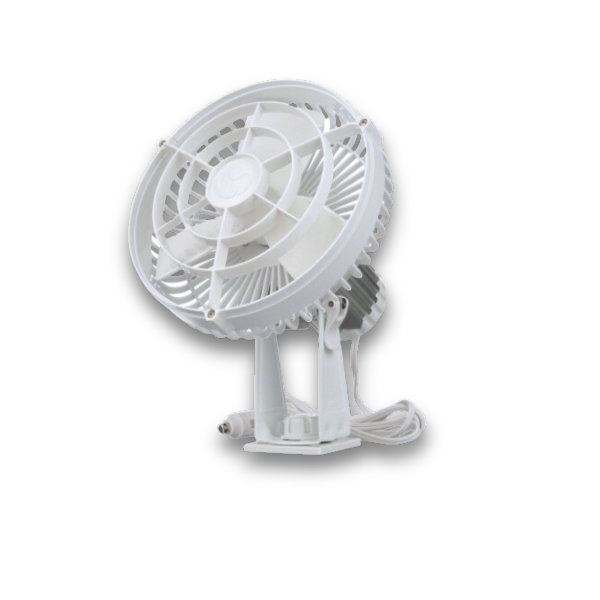 12V Waterproof Caravan / RV Fan White-Off Grid Living Supplies Australia