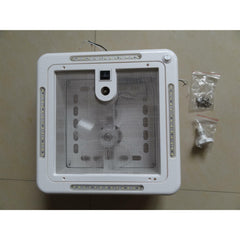 12V White Lid Roof Vent with LED Lights-Off Grid Living Supplies Australia