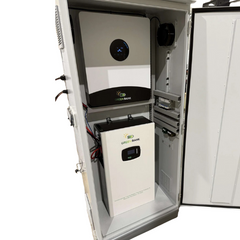 12kW Single Phase Off Grid Inverter with 15.36kWh Lithium LiFePO4 Battery-Off Grid Living Supplies Australia