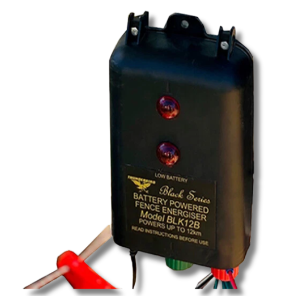 12km B120 Battery Powered Electric Fence Energiser for Farm Livestock - Thunderbird-Off Grid Living Supplies Australia