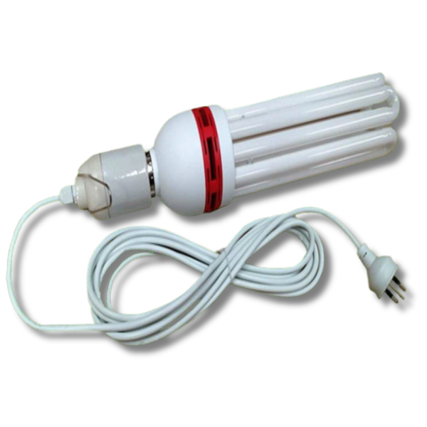 130W CFL Grow Light 25000K with Lamp Holder Kit-Off Grid Living Supplies
