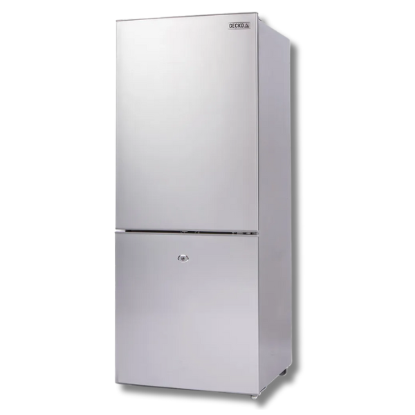 139L Upright Portable Fridge & Freezer 12V / 24V for Caravans / RV's / Motorhomes / Camping - Silver-Off Grid Living Supplies Australia