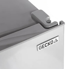 139L Upright Portable Fridge & Freezer 12V / 24V for Caravans / RV's / Motorhomes / Camping - Silver