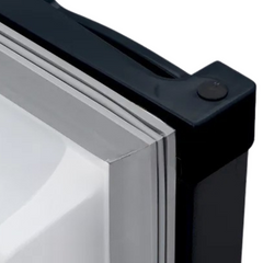 142L Upright Portable Fridge & Freezer 12V / 24V for Caravans / RV's / Motorhomes / Camping - Black