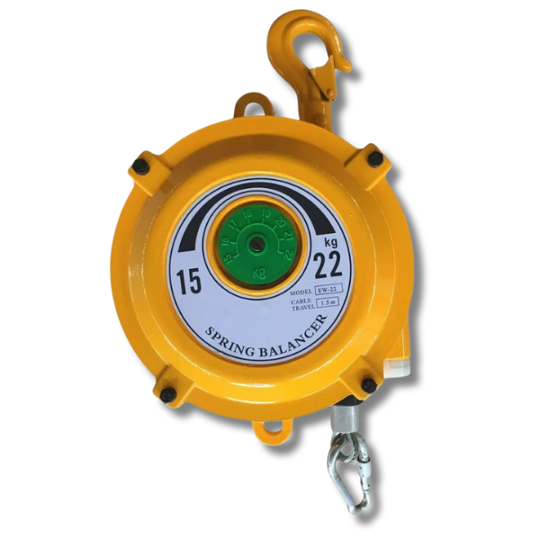 15-22kg Spring Balance Balancer for Truck, Farm Crane & Petrol Post Driver-Off Grid Living Supplies Australia