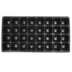 15 Pack Hydroponics Propagation Seeding Cloning Grow Cube Trays 32 Cells Black Tray-Off Grid Living Supplies