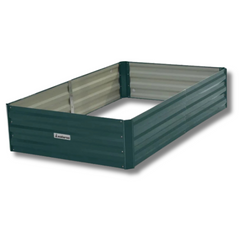 150 x 90 x 30cm Galvanized Steel Garden Bed - Green-Off Grid Living Supplies Australia