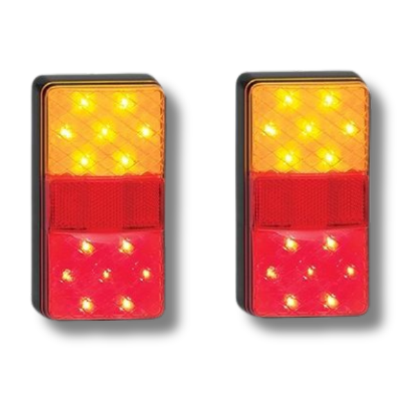 150BAR2 Stop / Tail Indicator & Reflector 12V Pair-Off Grid Living Supplies Australia