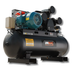 150L 7.5kW 115PSI Industrial Electric Air Compressor - 20A 415V 3-Phase-Off Grid Living Supplies Australia