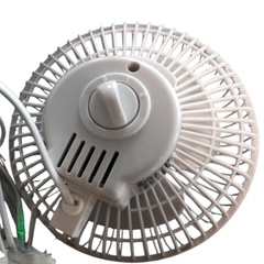 150mm Two Speed Clip Clamp Fan with 360 Degree Orientation-Off Grid Living Supplies