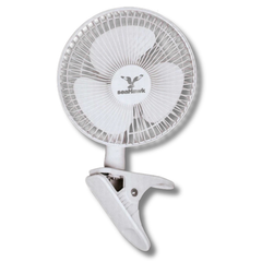 150mm Two Speed Clip Clamp Fan with 360 Degree Orientation-Off Grid Living Supplies