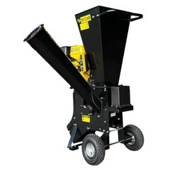 15HP 601C Wood Chipper with Key Start - Yellow / Black-Off Grid Living Supplies Australia